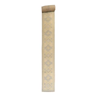 Long Antique Oushak Runner - 2'5" x 27'3" For Sale