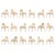 1 of 100+ SE 119 Dining Chairs in Tibetan Ecru Sheepskin attributed to Egon Eiermann, 1950s For Sale - Image 10 of 10