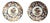Antique Japanese Imari Plates, 1850, Set of 2 For Sale