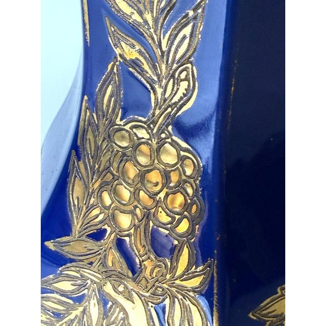 Rosenthal Porcelain and Brass Table Lamp from Rosenthal, Germany, 1920s For Sale - Image 4 of 18