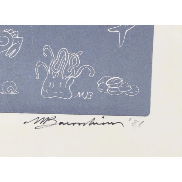 Big Fish #2, Martin Barooshian Etching with Aquatint For Sale - Image 4 of 4