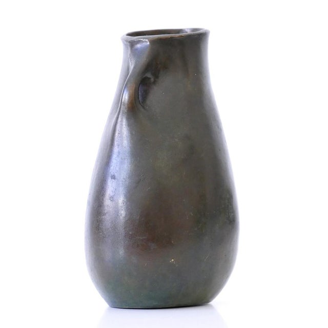 Mid-Century Modern Bronze Vase, Germany, 1960s For Sale - Image 4 of 18