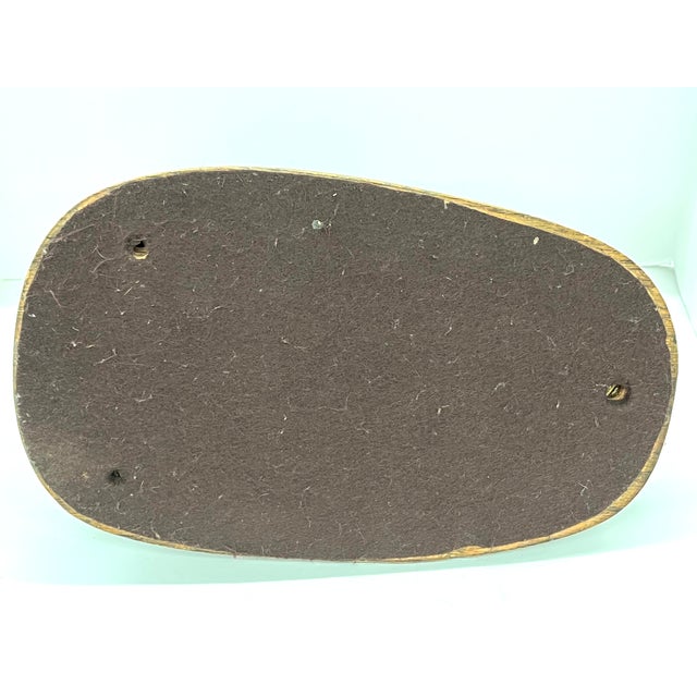 Vintage Bronze Monk Sculpture on a Wooden Base - Signed L Unnasch 3/15 1979 For Sale - Image 9 of 10