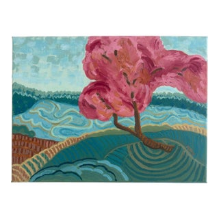 “Pond Edge” Oil on Linen by Nancy M. Vignola For Sale