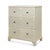 A study in quiet geometry, the Fluted Chest draws on Gustavian grace. Its white-washed finish highlights drawer fronts...