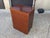 Wood Vintage Cherry Finish Two Drawer Filing Cabinet For Sale - Image 7 of 10