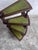 English Wooden Folding Library Steps with Green Leather Treads For Sale - Image 4 of 11