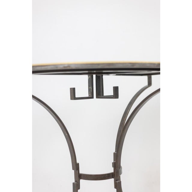 Half-Moon Shaped Consoles, Set of 2 For Sale - Image 10 of 11