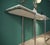 Ivory Satin-Finish Steel Console Table with Glossy Cream-White Shelf by Guy Lefèvre for Maison Jansen, 1980s For Sale - Image 8 of 10