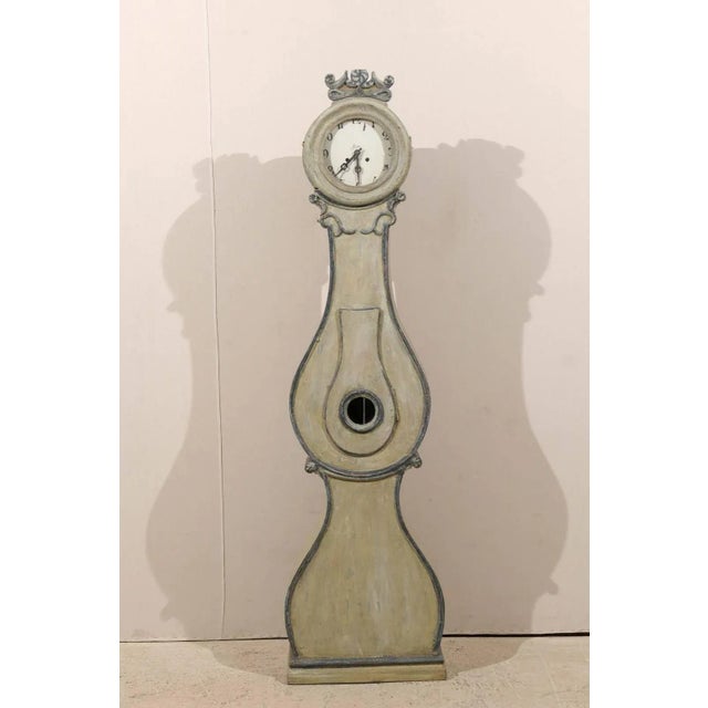 Gustavian (Swedish) 19th Century Fryksdahl Swedish Clock For Sale - Image 3 of 9