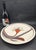 Ceramic 1970s Mikasa "Deco Lily" Stoneware Chop Serving Platter Designed by Joan Luntz For Sale - Image 7 of 11