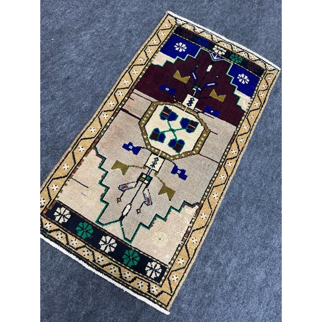 Early 21st Century Turkish Yastik Rug 1'9" x 3'3" For Sale - Image 5 of 5
