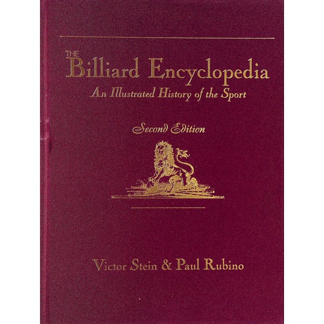 Traditional "The Billiard Encyclopedia: An Illustrated History of the Sport" 1996 Stein, Victor & Rubino, Paul For Sale - Image 3 of 12