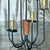 Vintage MCM Wood and Metal Candelabra For Sale - Image 12 of 13