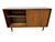 Mid-Century Modern Sliding Door Walnut Storage Cabinet For Sale - Image 4 of 8
