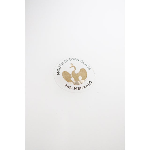 Glass Mandarin Hanging Lamp by Michael Bang for Holmegaard, 1980s For Sale - Image 7 of 8