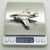 Vintage Italian Sterling Silver 925 McDonnell Douglas F-4 Phantom II Airplane with Folding Wings, Arezzo, 1980s For Sale - Image 13 of 15