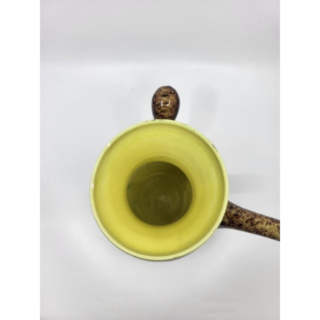 Brown Vintage Ceramic Vase from Accolay, France, 1960 For Sale - Image 8 of 14