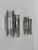 Pair of double wall sconces with a chromed metal frame, produced in France in the 1970s. A beautiful piece of French...