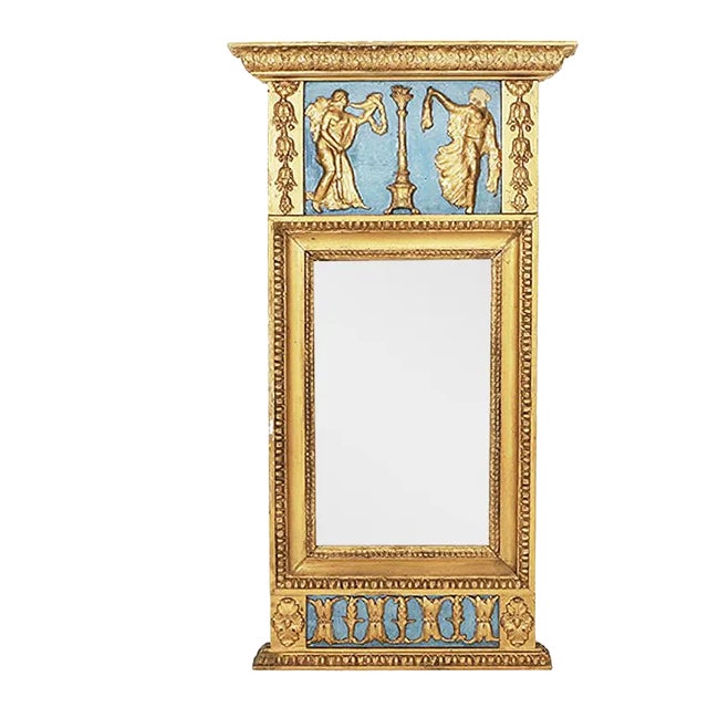 Bronze Mirror with Stamp, 1884 For Sale