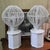 Large Modernist Lamps in Ceramic and Painted Wood, 1930s, Set of 2 For Sale - Image 9 of 10