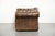 English Cowhide Chesterfield 2-Seater Sofa For Sale - Image 4 of 14