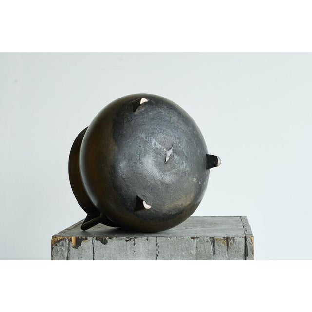 Large Antique Cauldron in Bronze For Sale - Image 10 of 13