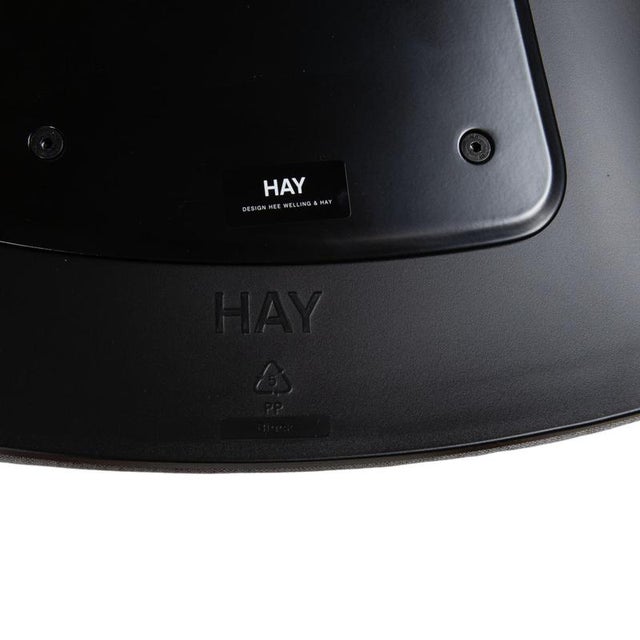 AAC20 Chairs in Grey and Black Plastic from Hay, Set of 12 For Sale - Image 6 of 18