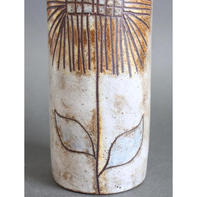 Vintage Ceramic Decorative Vase by Alexandre Kostanda, 1960s For Sale - Image 12 of 17
