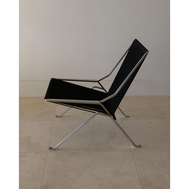 Mid-Century Modern 2012 Poul Kjaerholm Lounge Chair, Model No. Pk25 for Fritz Hansen, Denmark. For Sale - Image 3 of 9