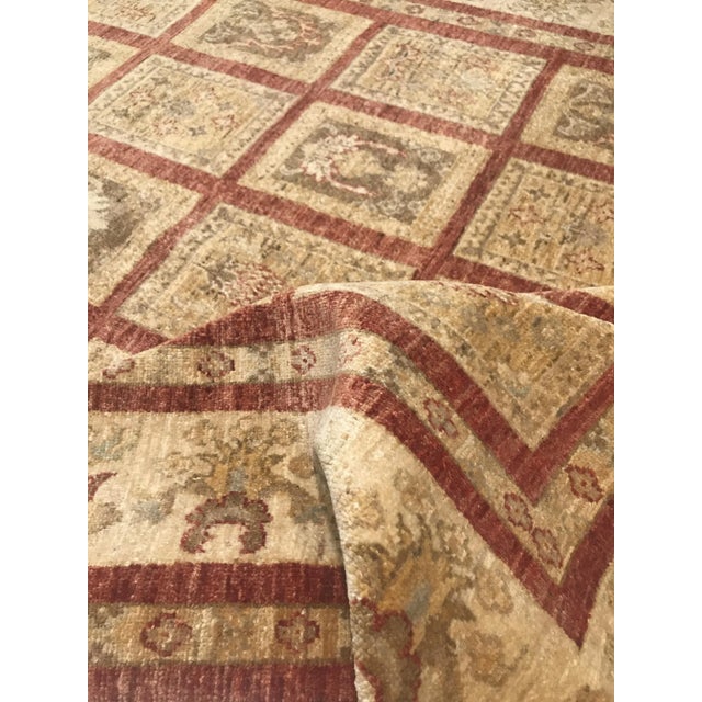 Red Vintage Pakistani Rug, 1970s For Sale - Image 8 of 11