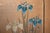 "Plum Blossom, Peony, Iris", 1970s Showa Era Japanese Painted Byobu Screen For Sale - Image 11 of 18