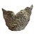 1990s Sculptural Textured Organic Art Form Bowl For Sale