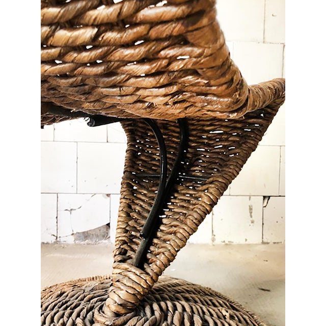 S Chair in Braided Rope by Marzio Cecchi, 1970s For Sale - Image 6 of 8