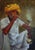 José Luis Pagador Ponce, Smoker in Turban, 2000s, Oil, Framed For Sale - Image 5 of 6
