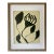 2026 "L'Aiuola Bruciata Series No. 7" Abstract Botanical Painting on Paper by Artist r.k. Red For Sale