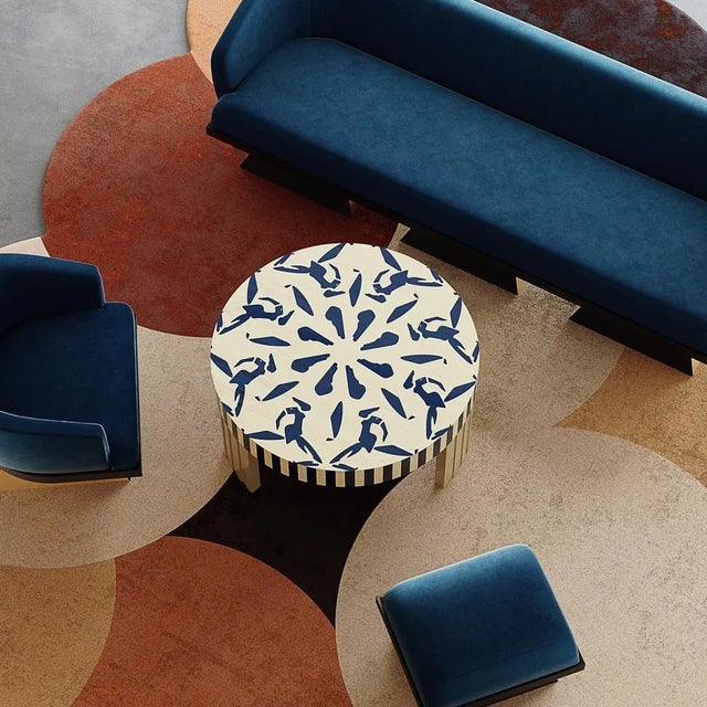 Round Center Coffee Table, 2010s For Sale - Image 4 of 6