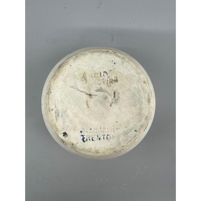 American 1930s Standard Trenton Porcelain Apothecary Mortars With No. 3 Pestle — Set of 3 For Sale - Image 3 of 5
