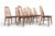 Mid-Century Modern Mid 20th Century Set of Eight Nils Koefoed "Eva" Highback Dining Chairs in Teak For Sale - Image 3 of 13