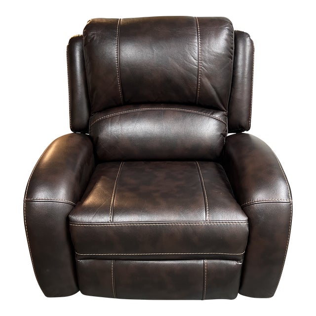 Man Wah Furniture Leather Recliner Chairish