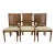 Vintage Ranck Furniture Solid Cherry Caned Back Dining Chairs - Set of 6 For Sale