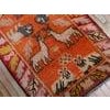 Orange Animal Vintage Tibetan Rug For Sale - Image 9 of 18