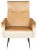 Velvet Retro Mid Century Accent Chair in Camel For Sale - Image 9 of 9