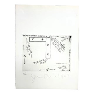 Jim Dine, Composition, 1962, Lithograph For Sale
