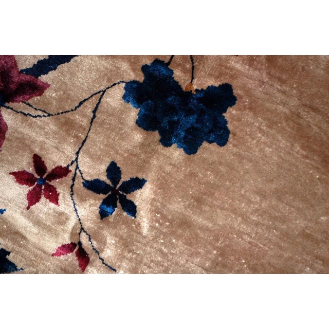 1920s Antique Art Deco Chinese Rug - 11′4″ × 15′9″ For Sale - Image 4 of 10