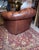 Vintage English Leather Chesterfield Tub Chair, 1980s For Sale - Image 6 of 9