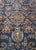 Antique Persian Sarouk Rug – Navy Field With Floral Garden Design – 8’8” × 11’7” For Sale - Image 4 of 11