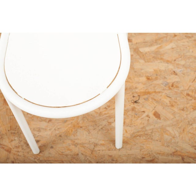 Metal Model No. 222 Chairs in White Lacquered Tubular Steel by Robert Mallet Stevens for Mobilor, 1928, Set of 2 For Sale - Image 7 of 11