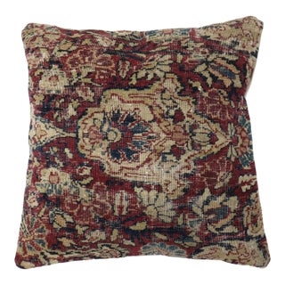 Persian Kerman Rug Pillow For Sale
