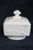 Early 20th Century Westmoreland White Milk Glass Beaded Grape Footed Candy Dish With Lid For Sale - Image 13 of 14